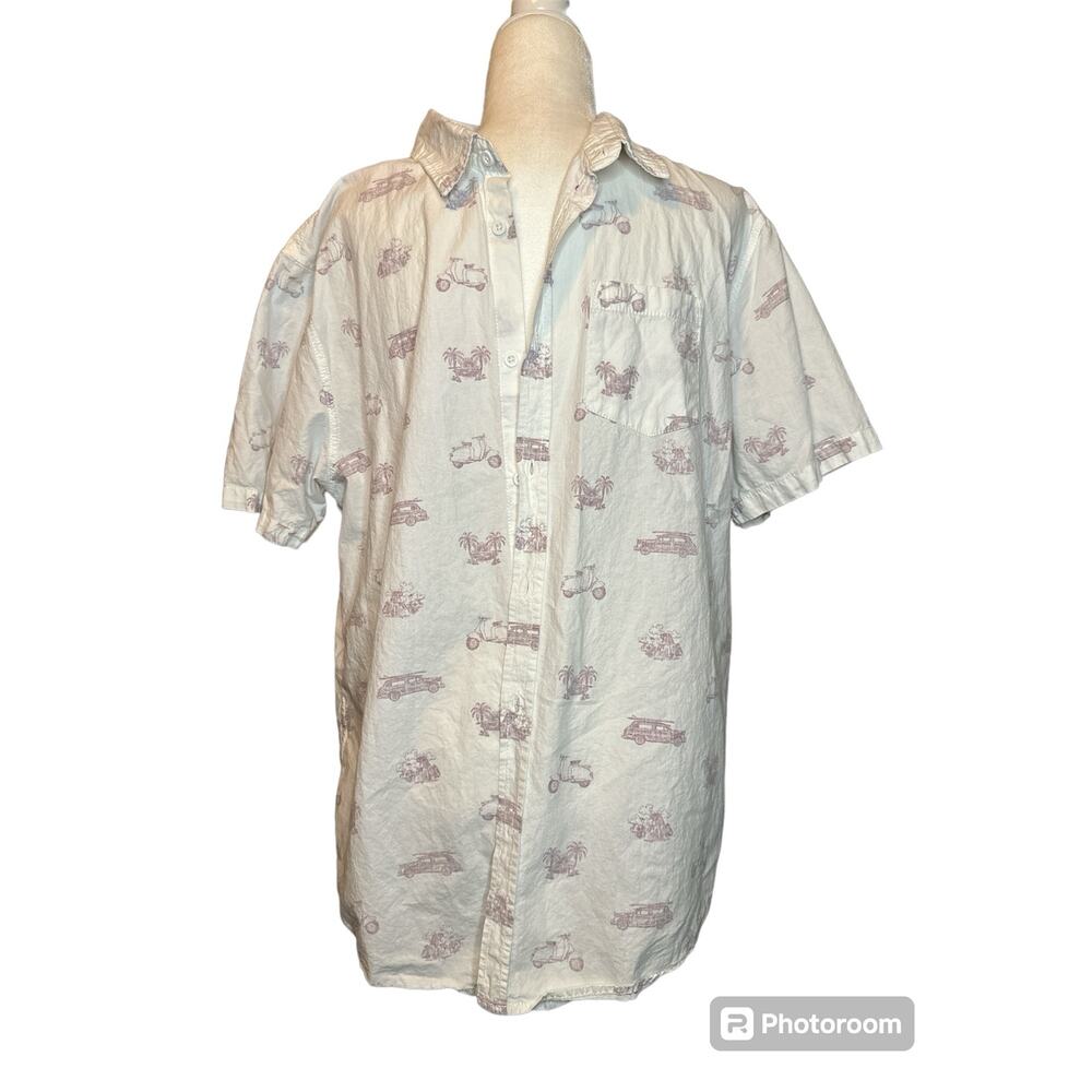 Amplify Button Up with Inside out design